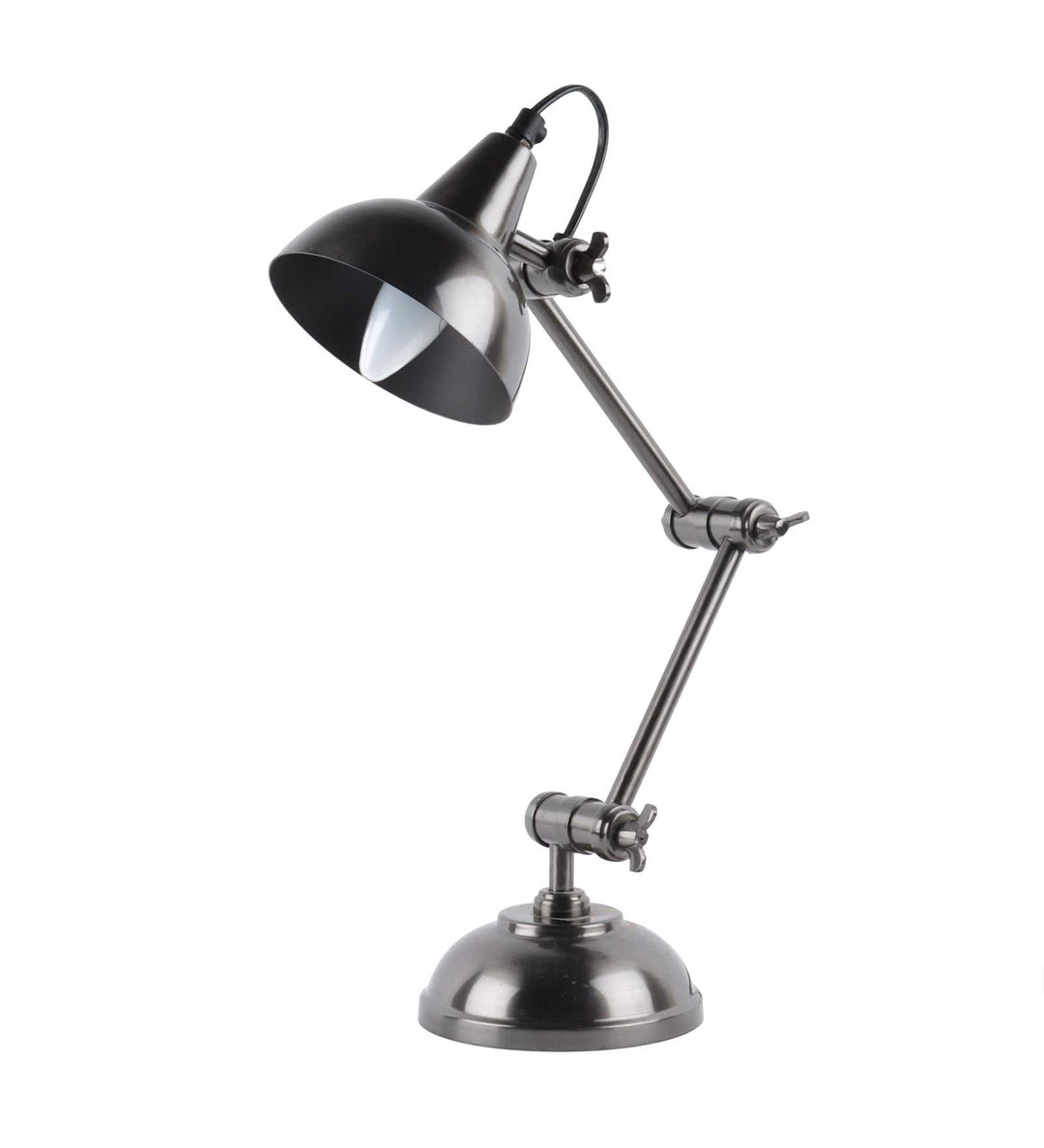Poulsen Pharmacy Hinged Lamp | Flexible Black Nickel Lamp for Classic Style