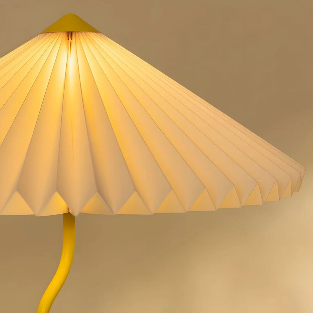 Expobazaar Wavy Floor Lamp Butter Yellow