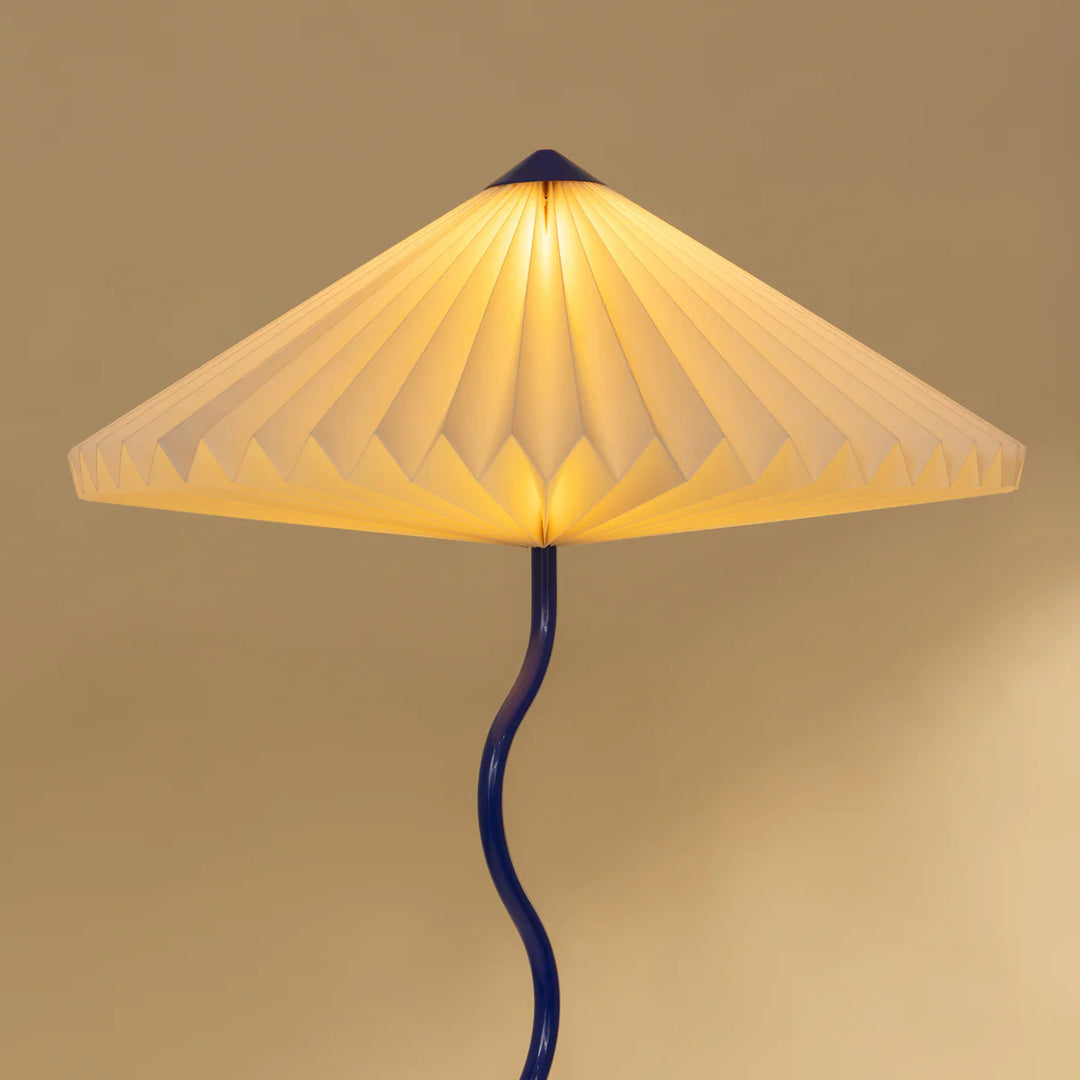 Expobazaar Wavy Floor Lamp Cobalt Blue