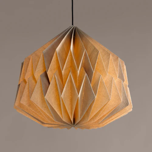 Expobazaar Big Pleat Linen Pendant Lamp