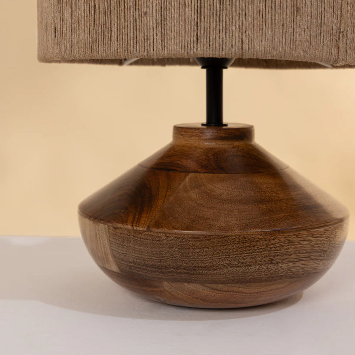 Expobazaar Faith Jute Table Lamp