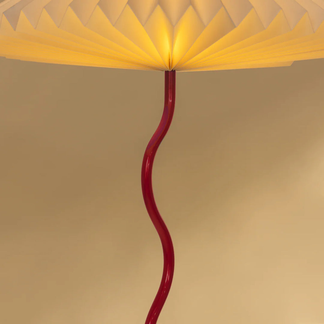 Expobazaar Floor Lamp Crimson Red
