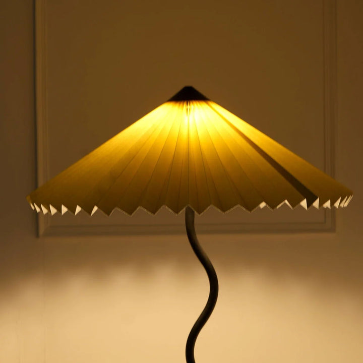 Expobazaar Wavy Floor Lamp Olive Green