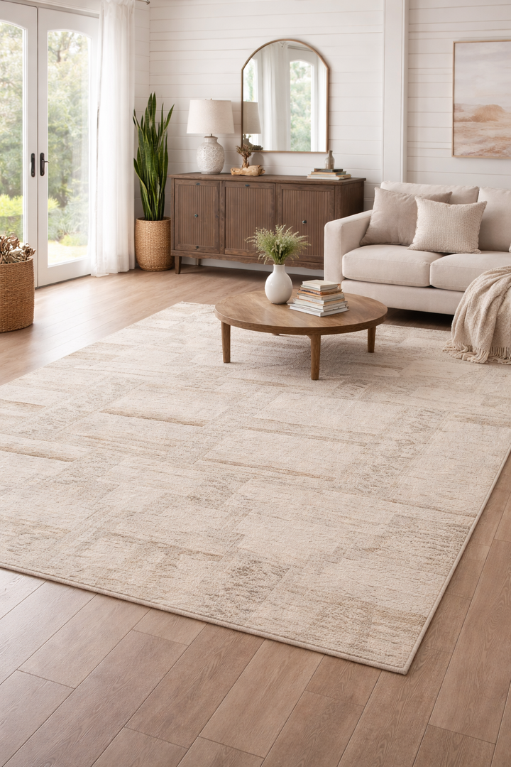 Hudson Wool Rug - Handcrafted from Natural Wool