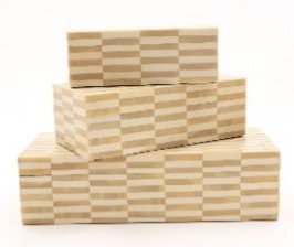 Resin Brown Decorative Multipurpose Box