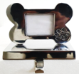 "Pet Leash Holder with Photo Frame – Stylish and Practical Design"
