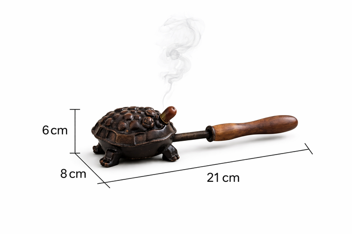 Metal Iron Burner – Compact Incense & Loban Holder