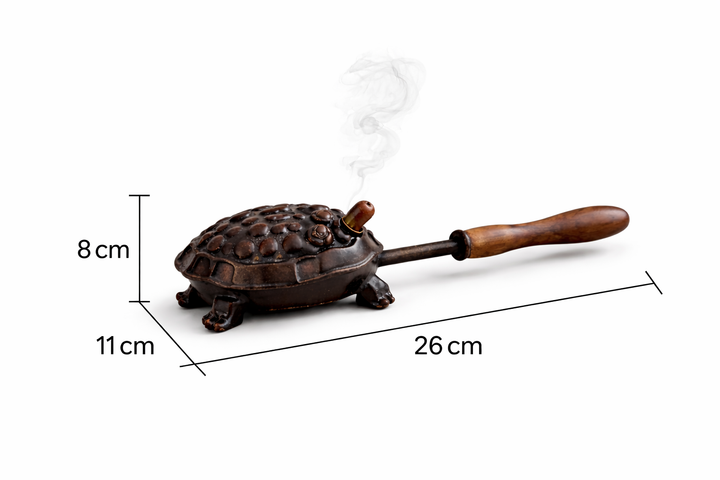 Metal Iron Burner – Compact Incense & Loban Holder