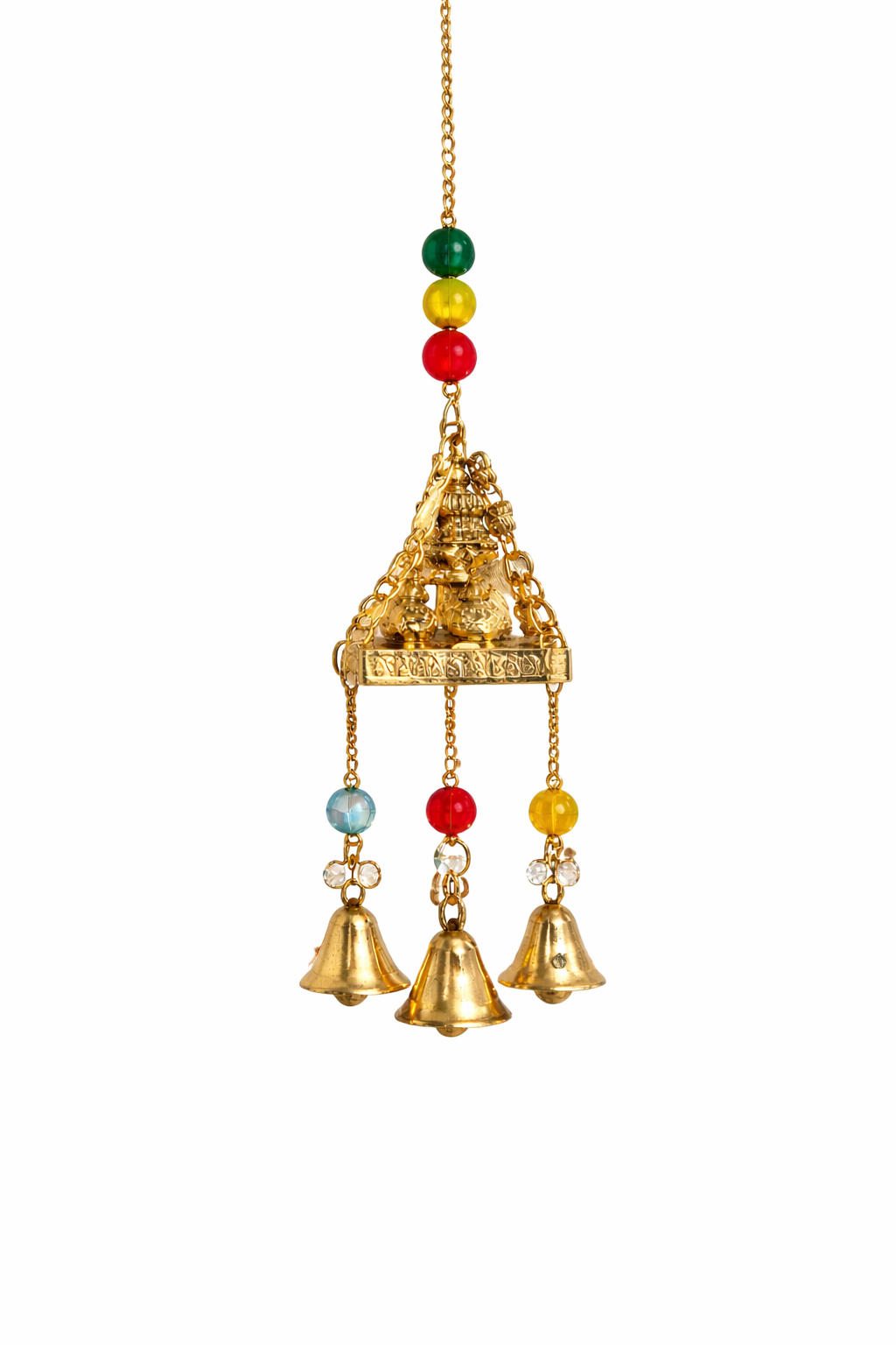 Krishna Brass Windchime for Home & Office Decor