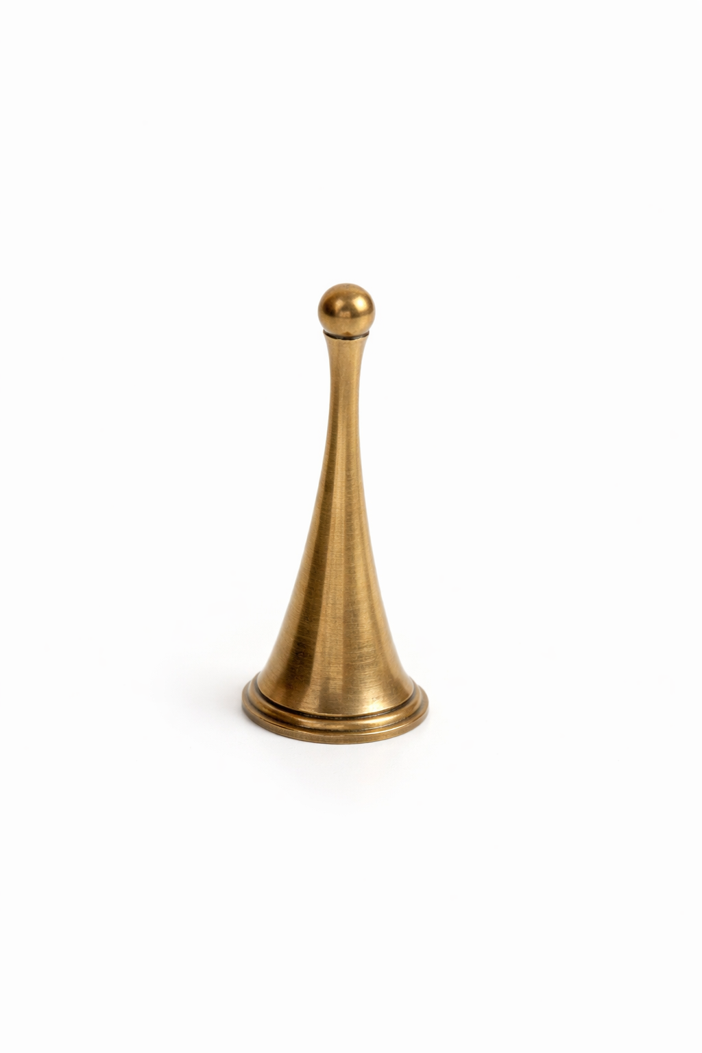 Brass Pooja Bell Cone Design Easy to Handle