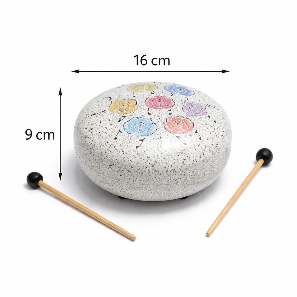 7 Chakra Happy Drum for Meditation & Relaxation