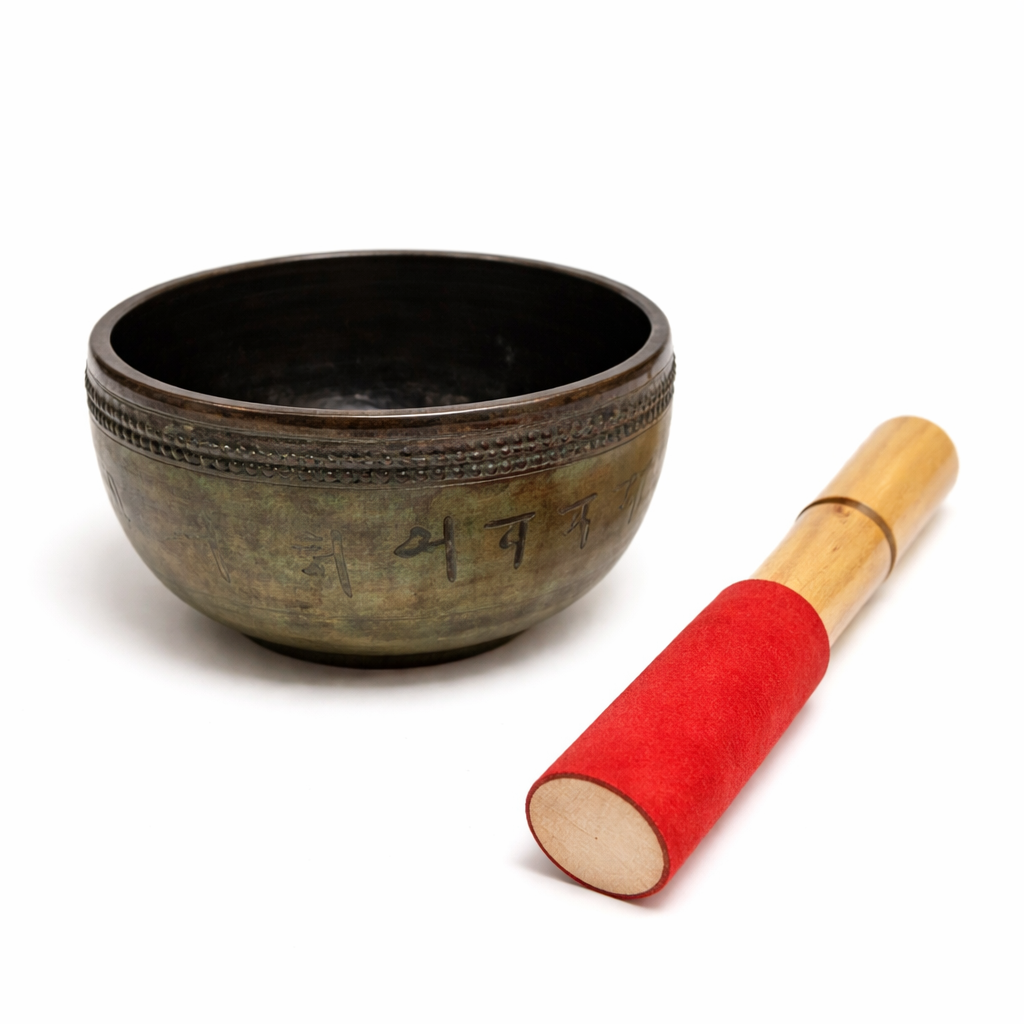 Lightweight Aluminium Singing Bowl for Mindfulness