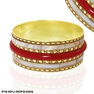 Handcrafted Sensual Fantasy Mother of Pearl Resin Bangle