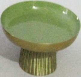 Green Ceramic Finish Cake Stand 10 Inch – Decorative Platter