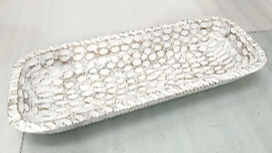 Hand Carved Wooden Platter