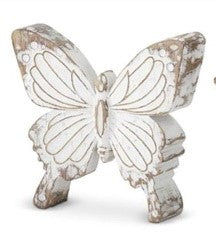 Wooden Butterfly Carving Decorative Accent for Interiors