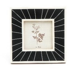 Minimalist Resin Photo Frame 4x4 Black Finish