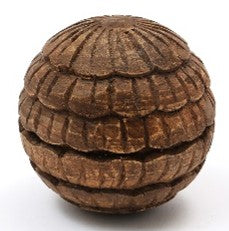 Premium Wooden Inlay Decorative Sphere Tabletop Décor