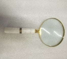 Collins Classic Round Magnifier White Finish