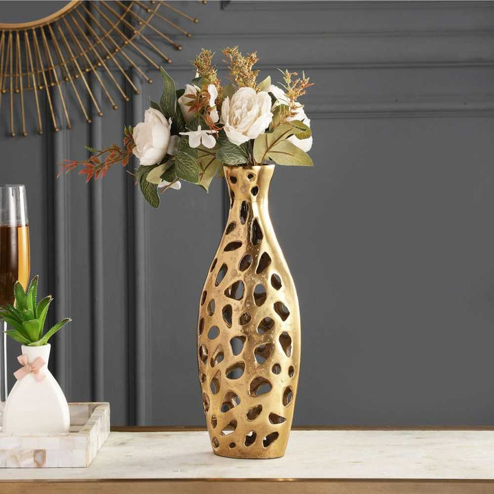 Sophia Floral Artisan Vase | Handcrafted Floral Vase for Elegance