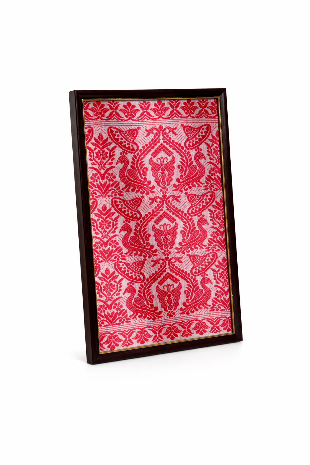 Handmade Woven Wall Hanging Frame | Boho Cotton Décor Accent