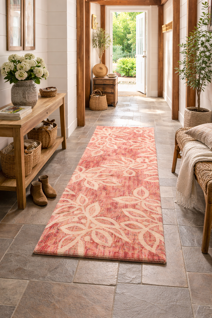 Indian Summer Runner | Hand-Tufted Wool Hallway Rug