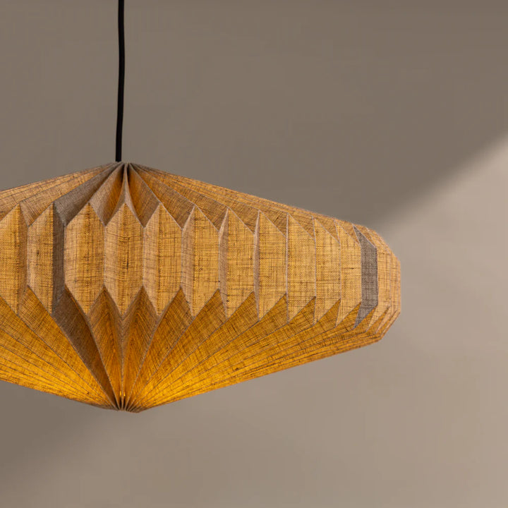 Expobazaar Oblong 2 Linen Pendant Lamp