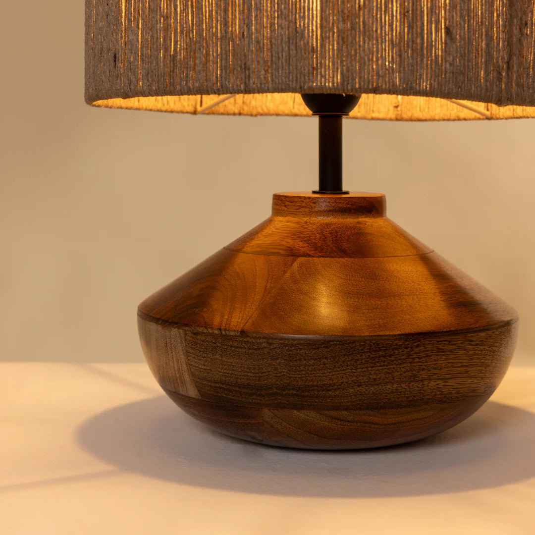 Expobazaar Faith Jute Table Lamp
