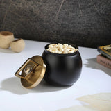 Darius Decorative Black Storage Box Solution | Large Size