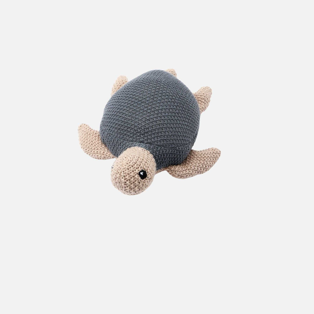 Tortoi the Soft Knitted Turtle I Handmade Cotton Toy