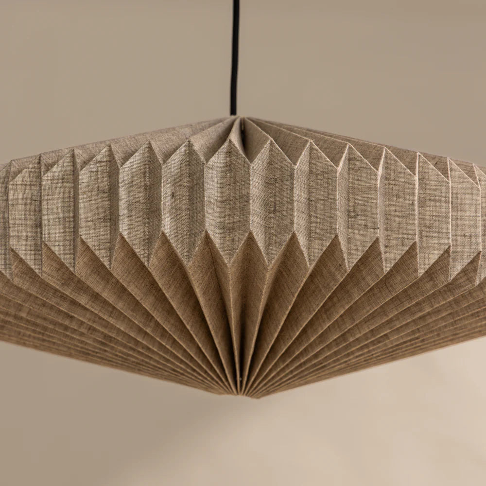 Expobazaar Oblong 2 Linen Pendant Lamp