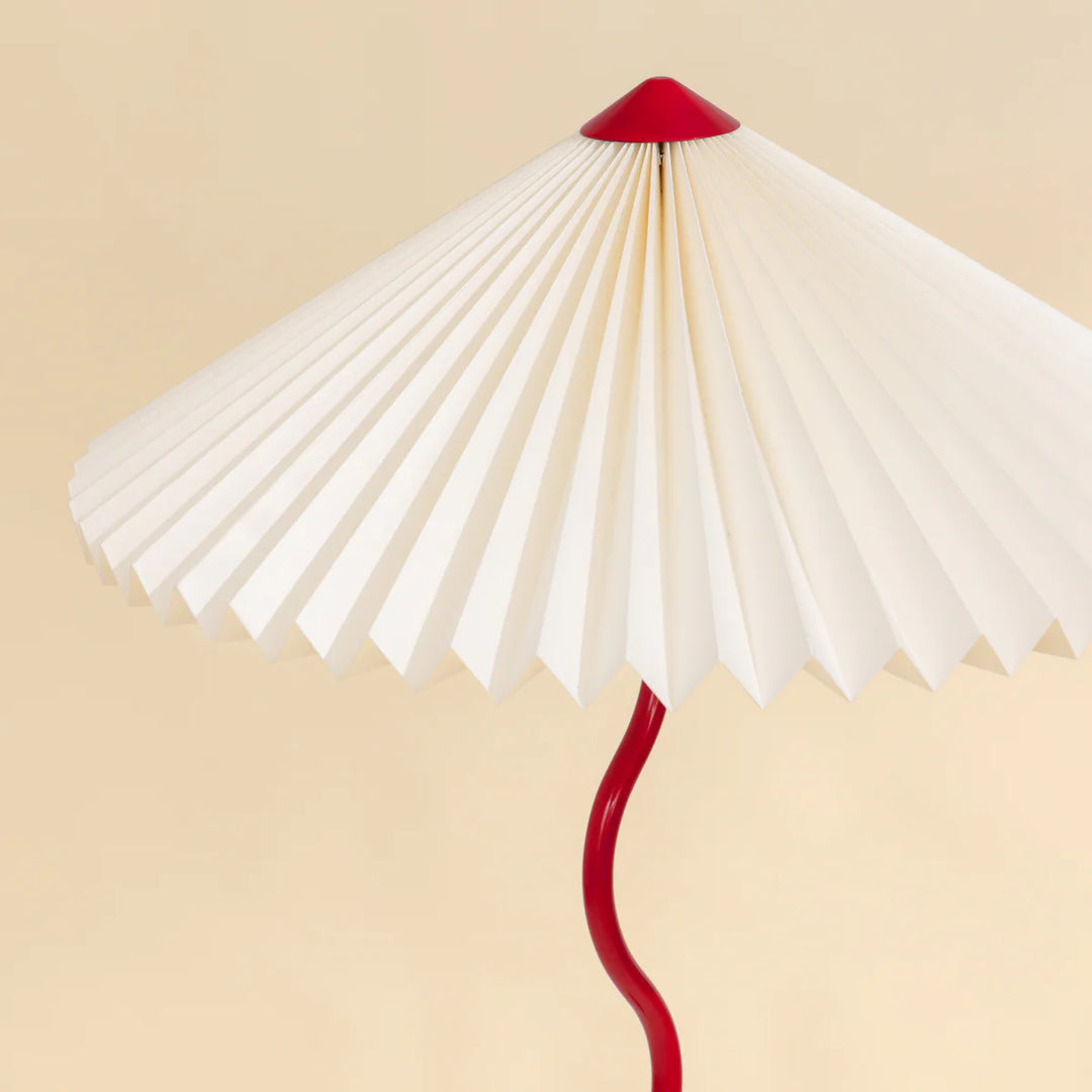 Expobazaar Floor Lamp Crimson Red