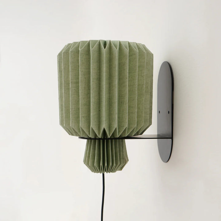 Expobazaar Lumi Fold Sconce Linen Wall Lamp