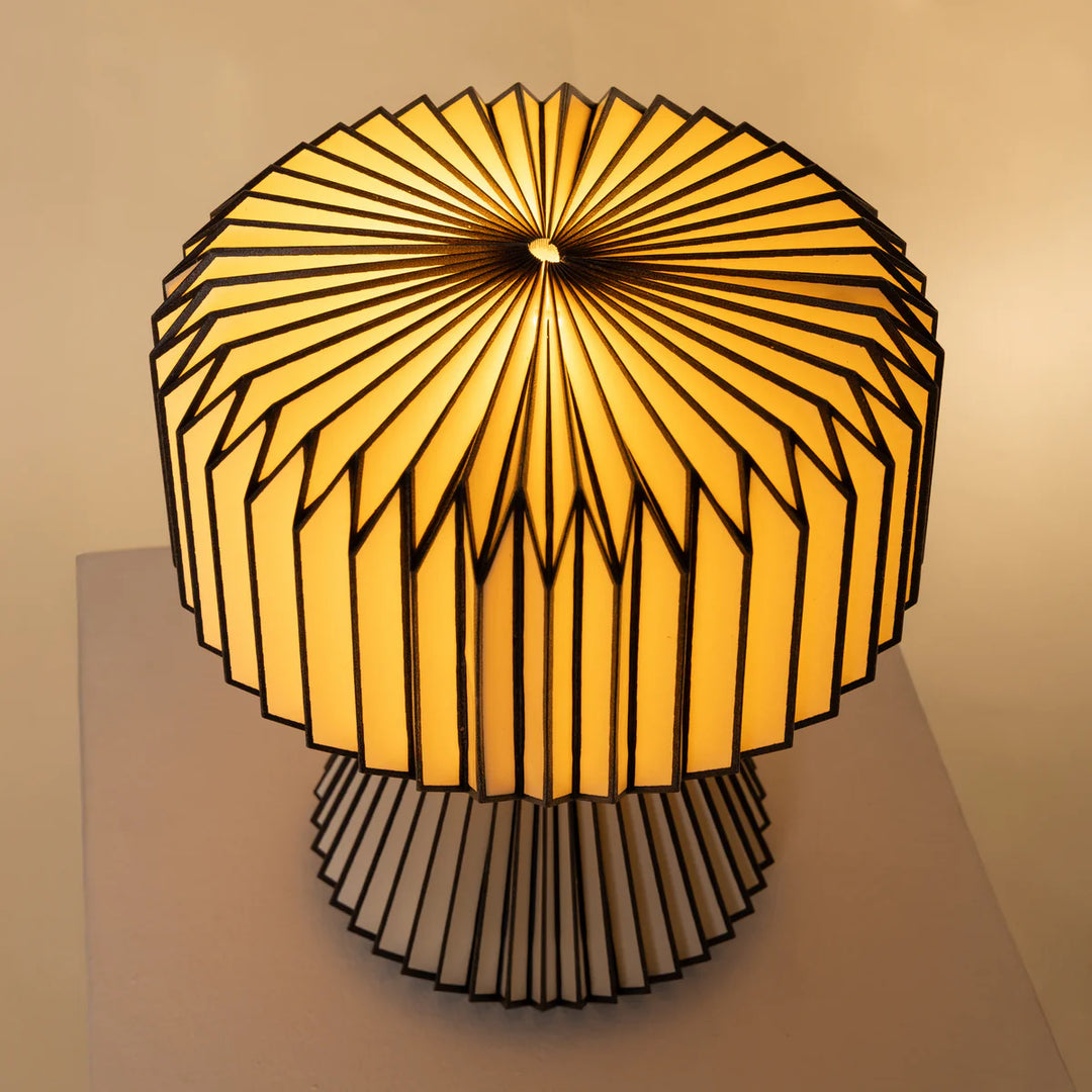 Expobazaar Orilamp Origami Black Table Lamp