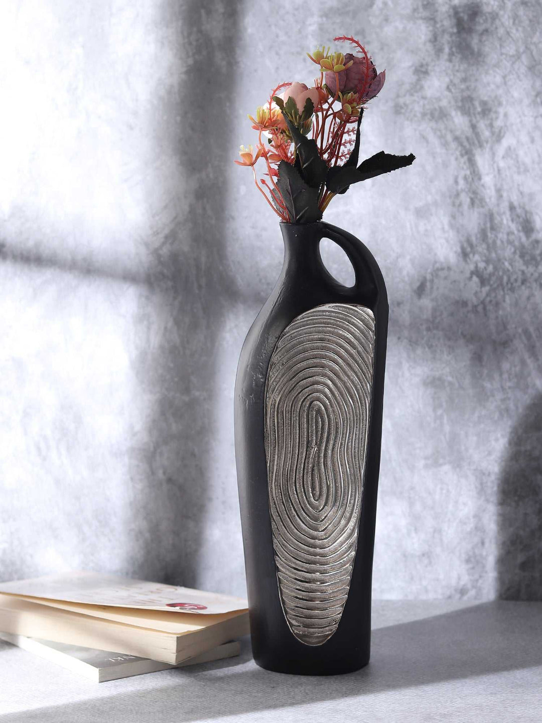 Alloy Art Avant-Garde Vase | Bold Metal Vase for Contemporary Florals