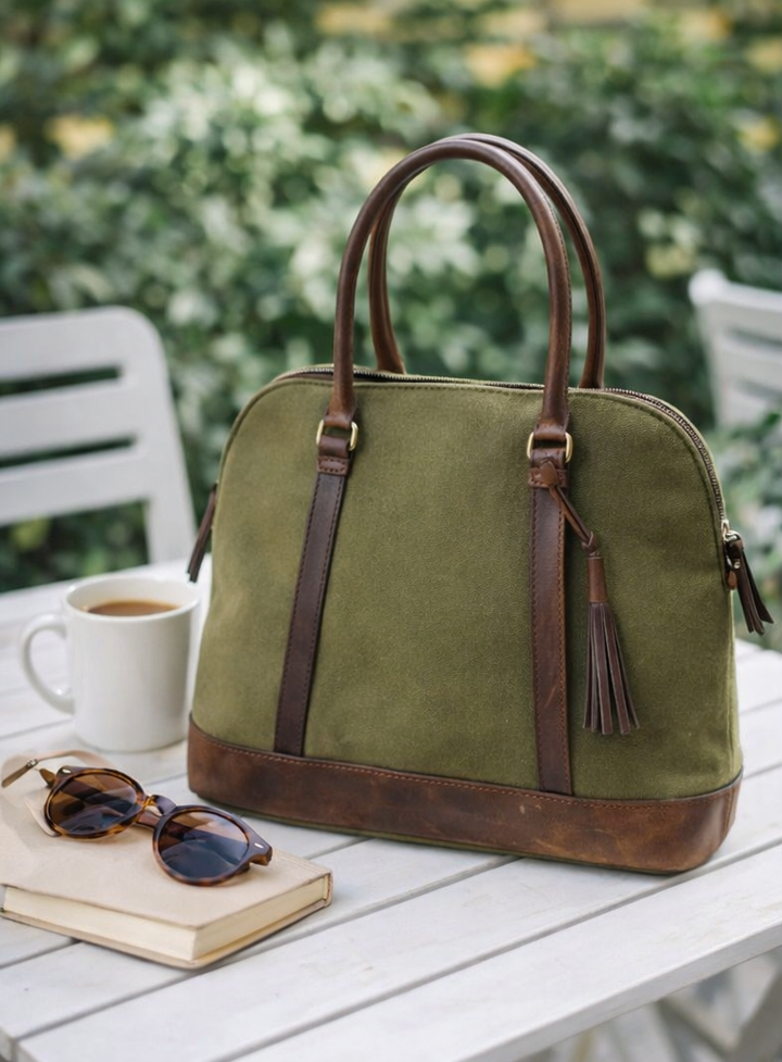 Expobazaar Olive Green Designer Handbag for Elegant Style