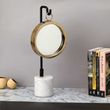 Floating Marble Mirror | Sleek Modern Accent Piece