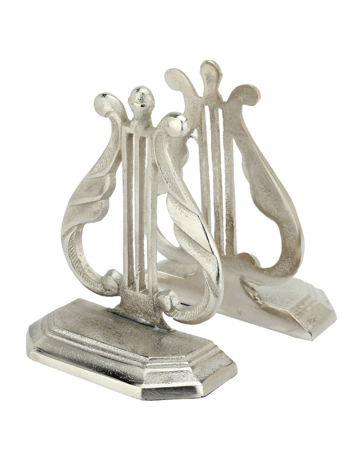 Elegant Scholar Bookends | Chic Organizers for Bookshelves or Desks