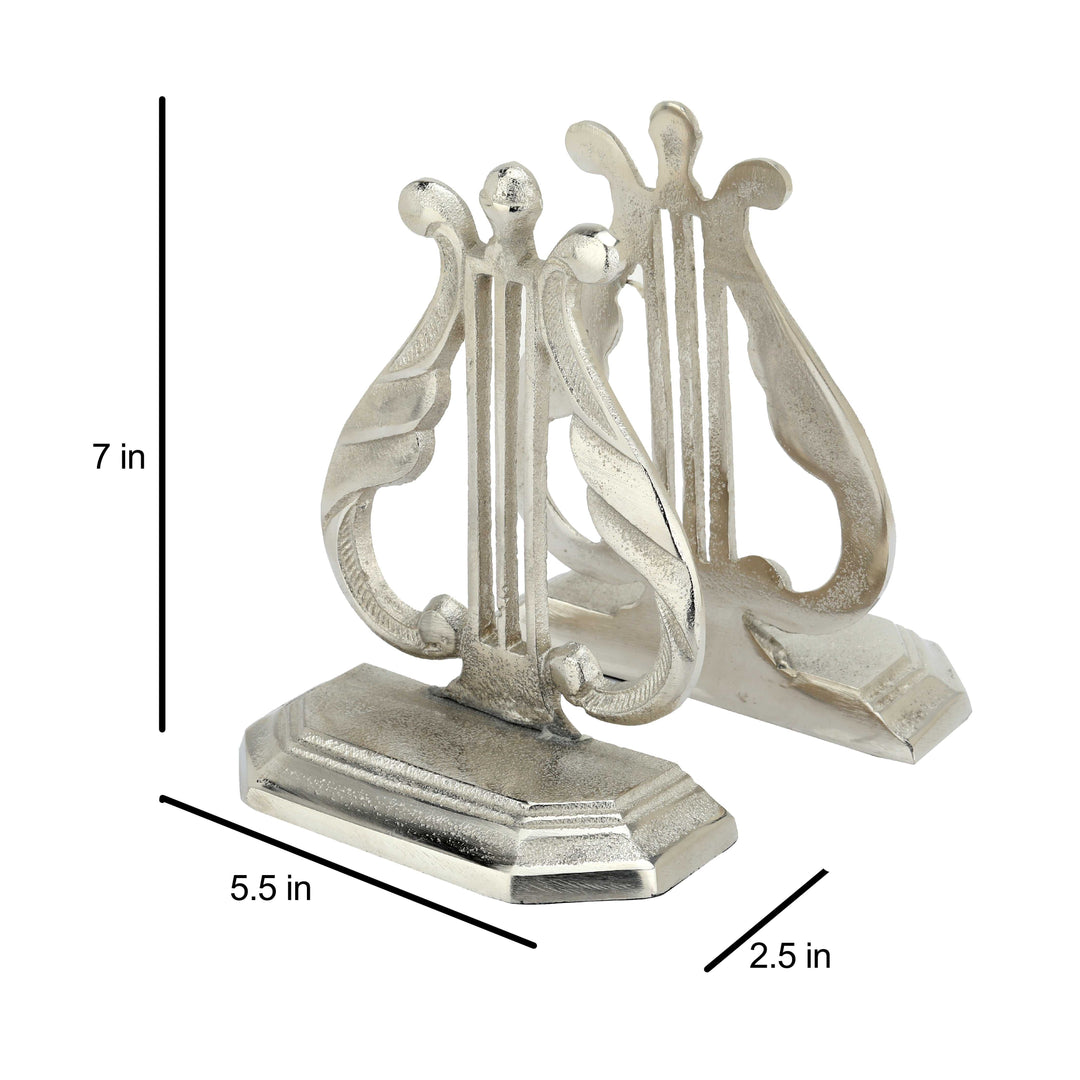 Elegant Scholar Bookends | Chic Organizers for Bookshelves or Desks