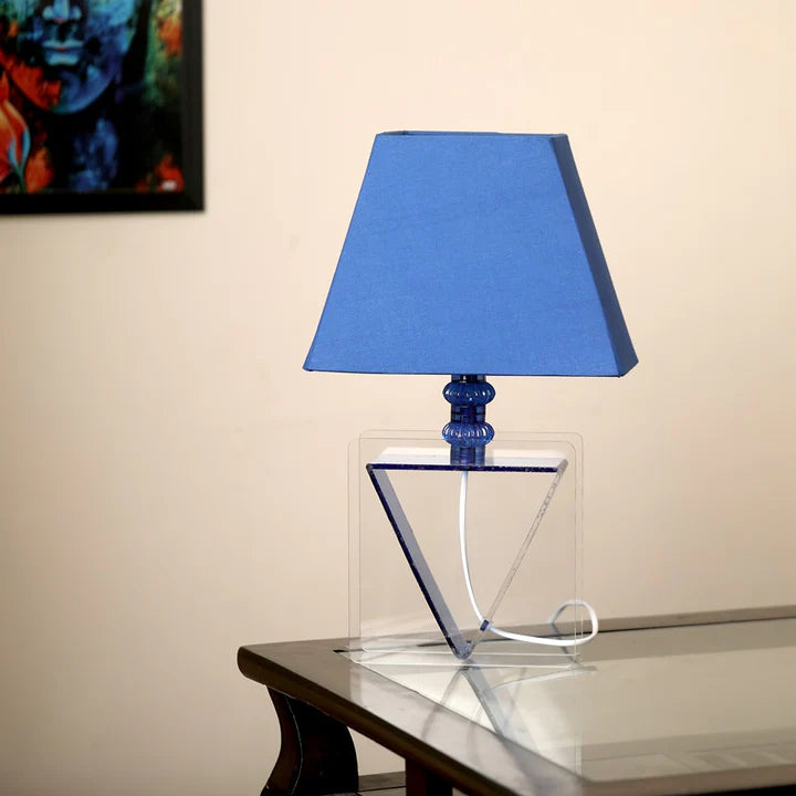 Designer Inverta Table Lamp with Geometric Base