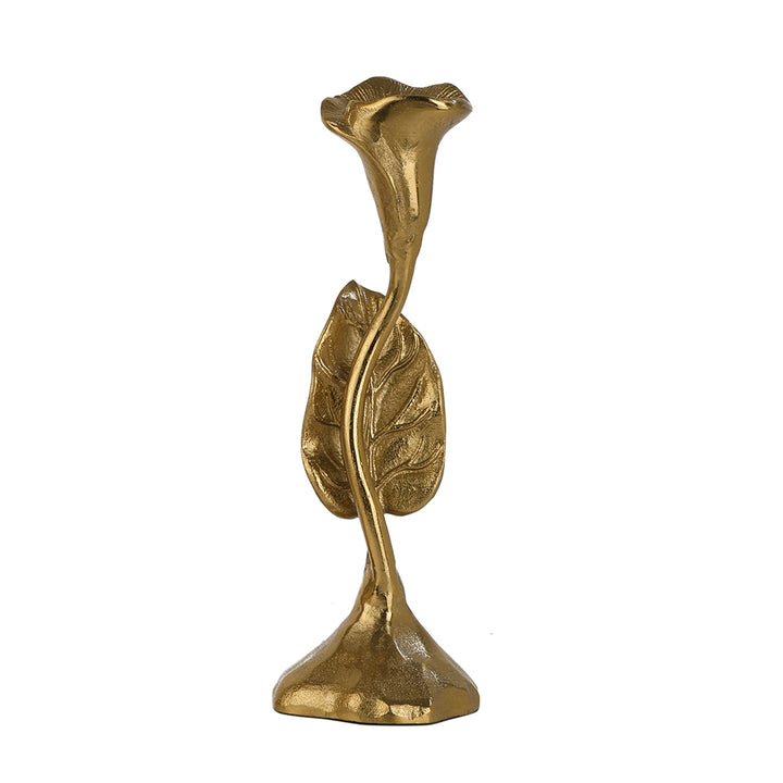 Jules Petite Gold Candle Glow | Delicate Candle Holder for Intimate Ambiance