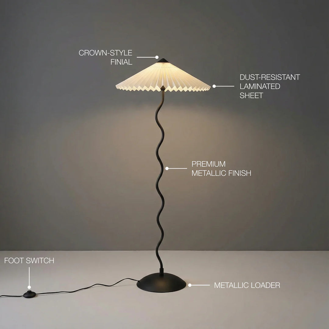 Expobazaar Wavy Floor Lamp