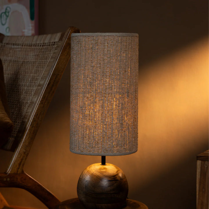 Expobazaar Jute Weave Table Lamp