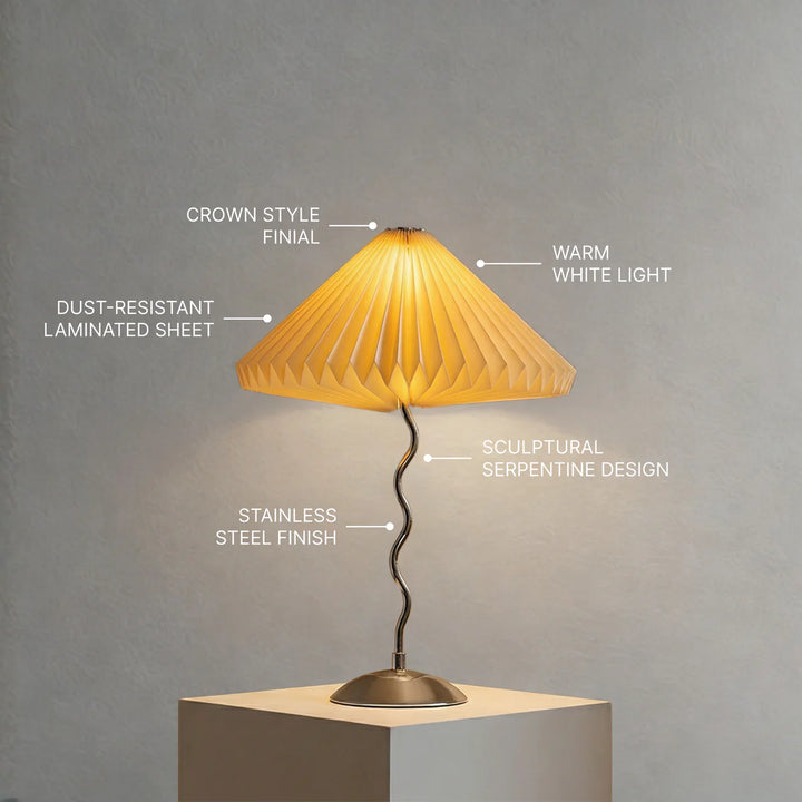 Expobazaar Wavy Table Lamp