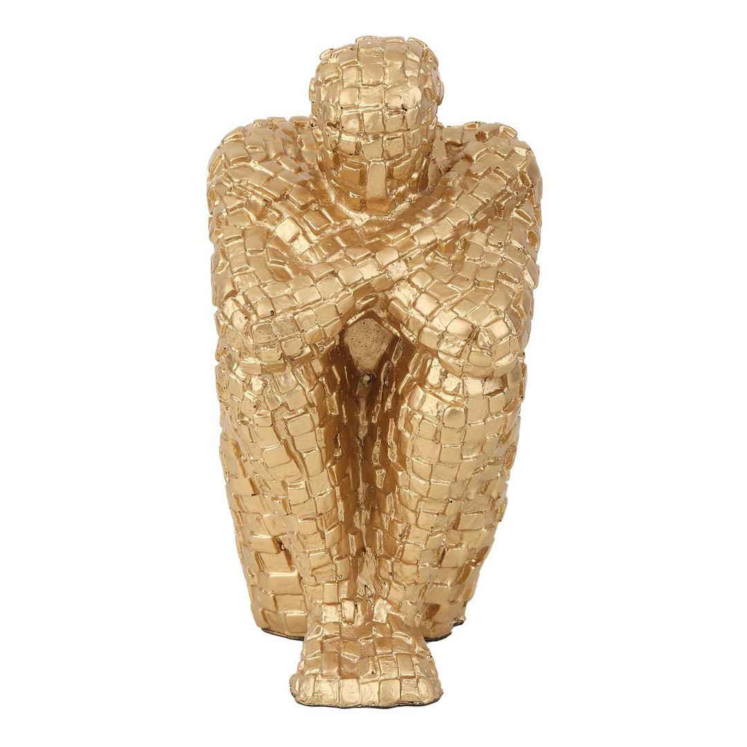 Secluded Thinker Contemplation | Serene Sculpture for Reflective Spaces