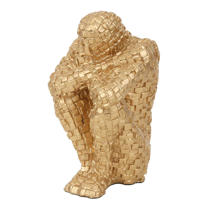 Secluded Thinker Contemplation | Serene Sculpture for Reflective Spaces