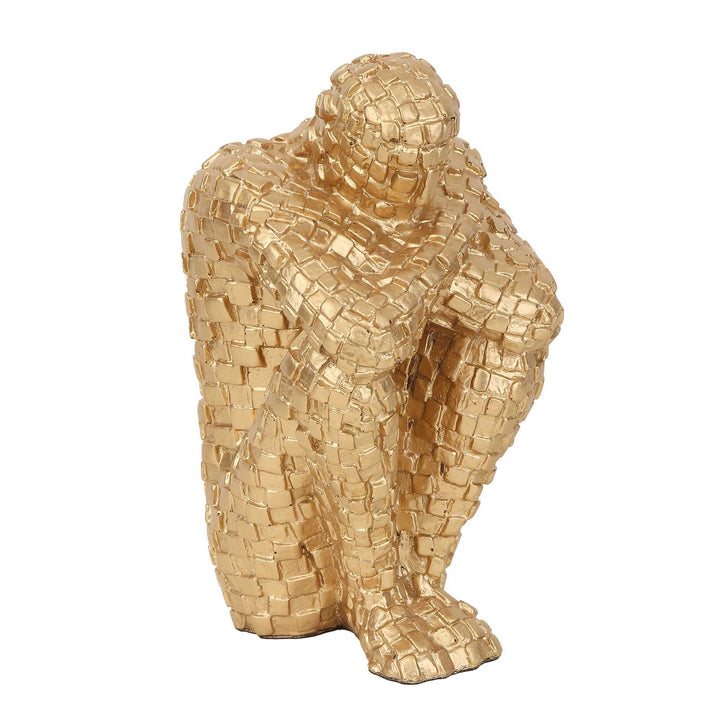 Secluded Thinker Contemplation | Serene Sculpture for Reflective Spaces
