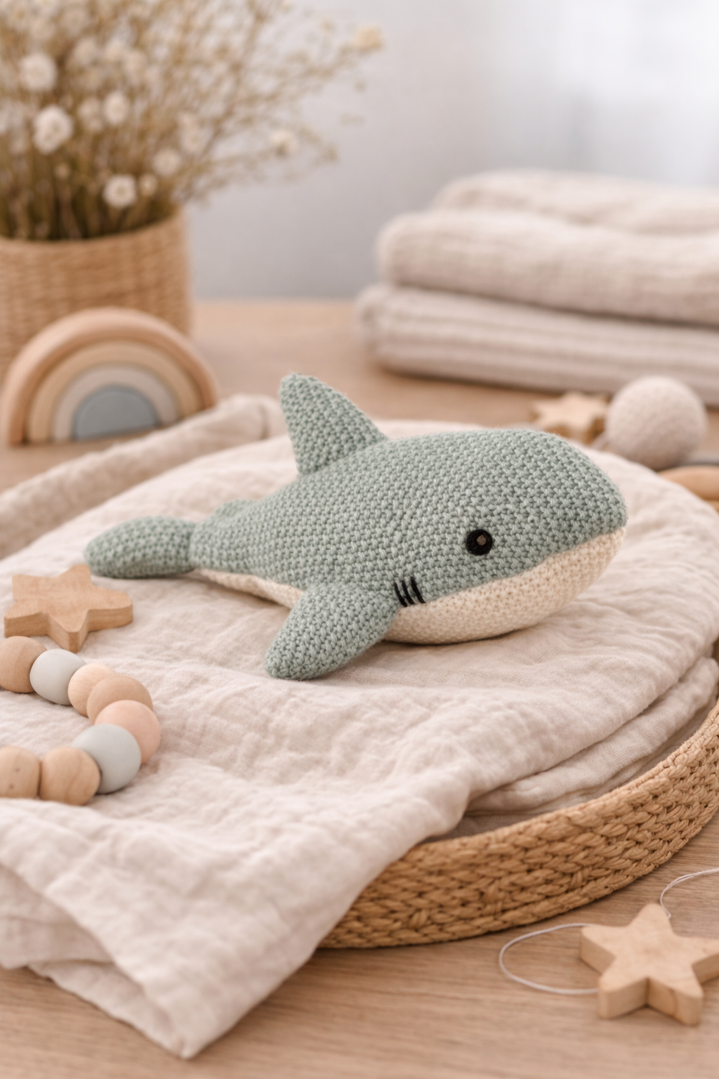 Soft & Cuddly Tee the Plush Shark Toy for Kids