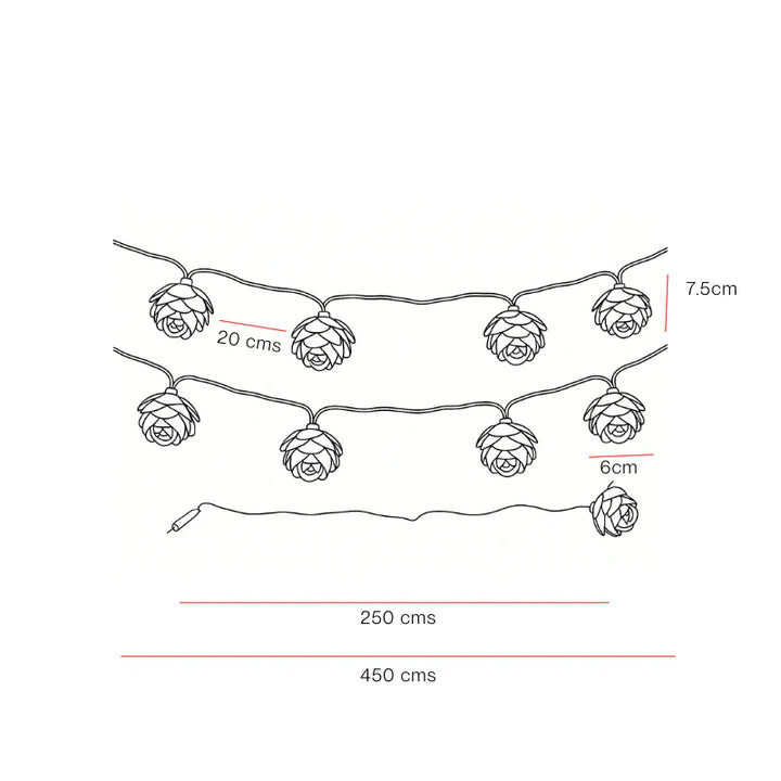 Expobazaar Lush Bloom String Lights