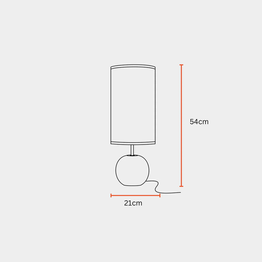 Expobazaar Jute Weave Table Lamp